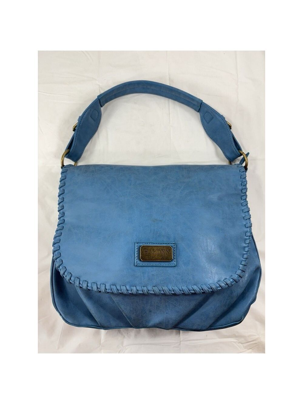 Hayden Harnett Turquoise Leather Bag Purse